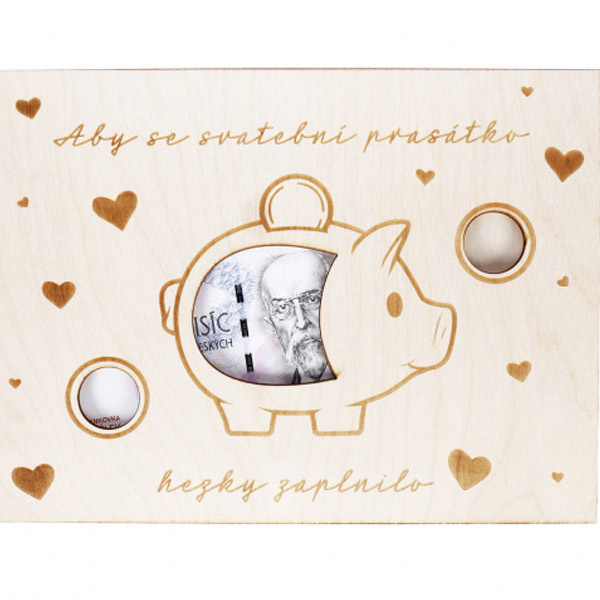 Velká kapsa na peníze - Vánoční stromeček Albi