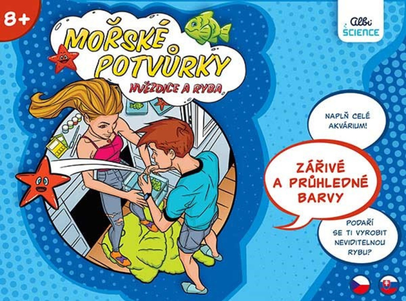 Mořské potvůrky - Hvězdice a ryba