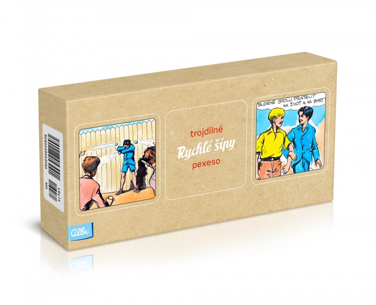 Rychlé šípy - Trojdílné pexeso