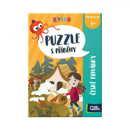 Kvído České pohádky - puzzle s příběhy