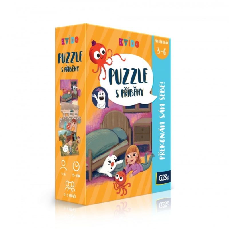 Kvído České pohádky - puzzle s příběhy