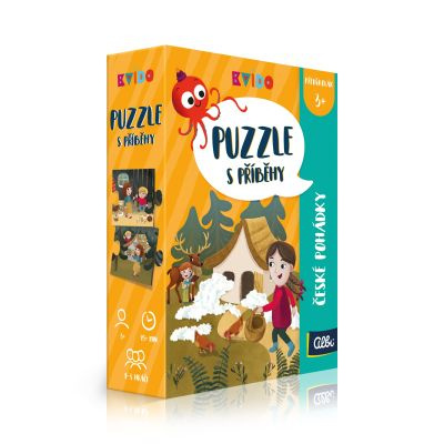 Kvído České pohádky - puzzle s příběhy