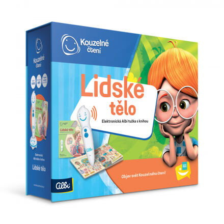 Kouzelné čtení - Albi tužka + Lidské tělo