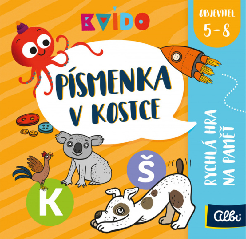 Albi Kvído Písmenka v kostce