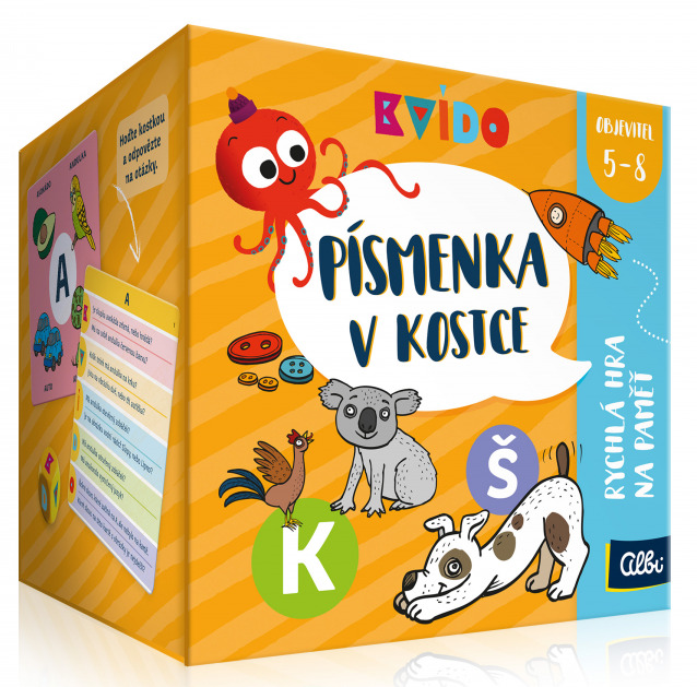Albi Kvído Písmenka v kostce