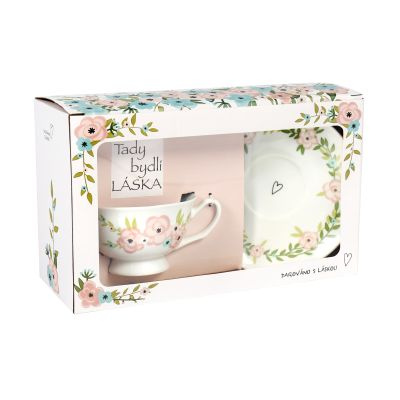Hrnek s podšálkem - Láska Albi