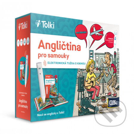 Kouzelné čtení pro dospělé - Albi tužka 2.0 a Angličtina pro samouky Tolki