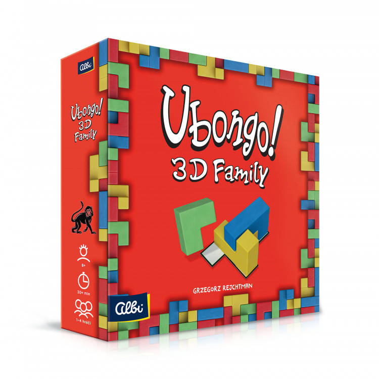 Ubongo 3D Family - Druhá edice Albi