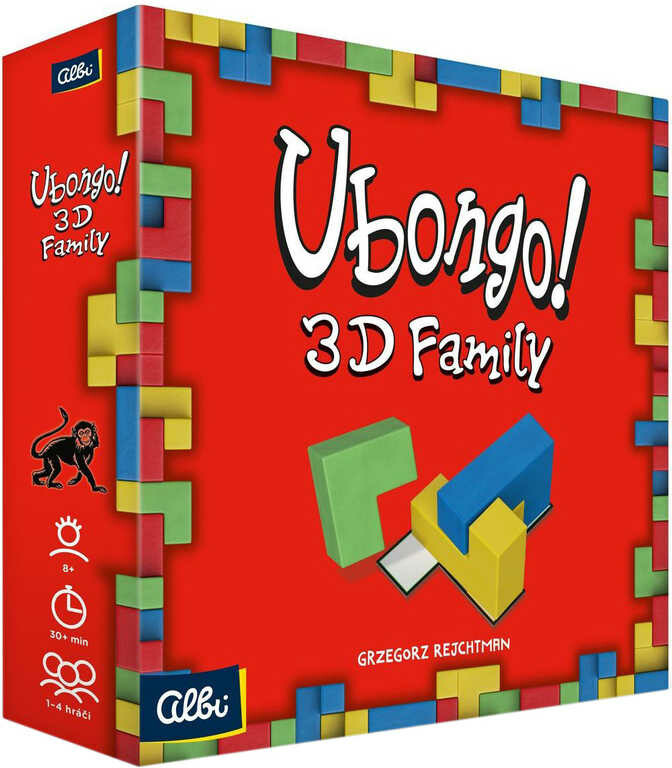 Ubongo 3D Family - Druhá edice Albi