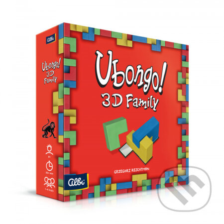 Ubongo 3D Family - Druhá edice Albi