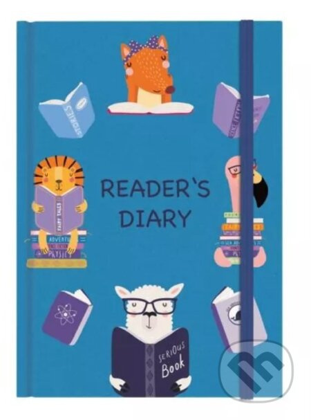 Denník - Reader's diary modrý