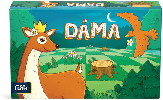 Dáma - hra pro děti - Zvířátka