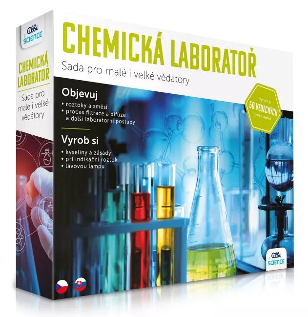 Chemická laboratoř - hra z kategorie Vzdělávací hry