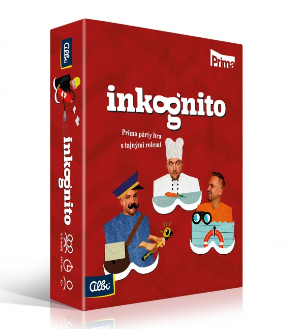 Inkognito: zábavná párty hra