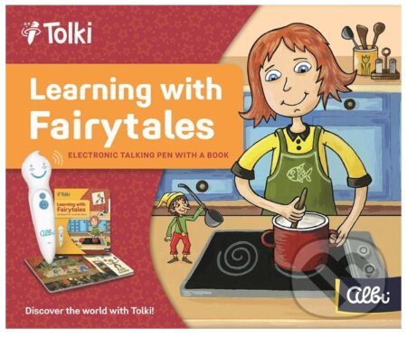 Tolki Pen + book Learning with Fairytales (Electronic talking pen with a book) - kniha z kategorie Vzdělávací hry
