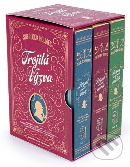 Sherlock Holmes: Trojitá výzva - hra z kategorie Karty, hlavolamy