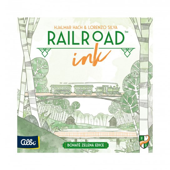 Railroad Ink - Zelená edice