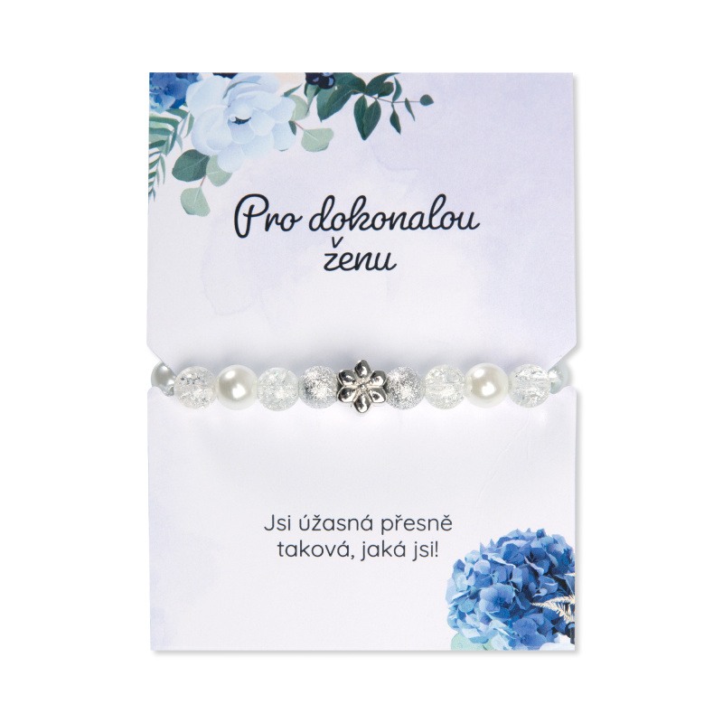 Korálkový náramek - Pro dokonalou ženu Albi