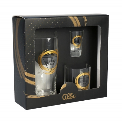Sada sklenic - Mužská záležitost Albi