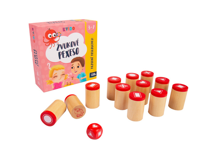 Zvukové pexeso Kvído