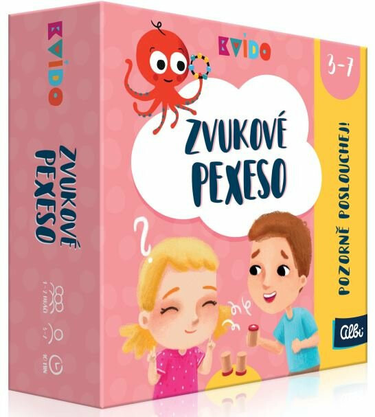 Zvukové pexeso Kvído