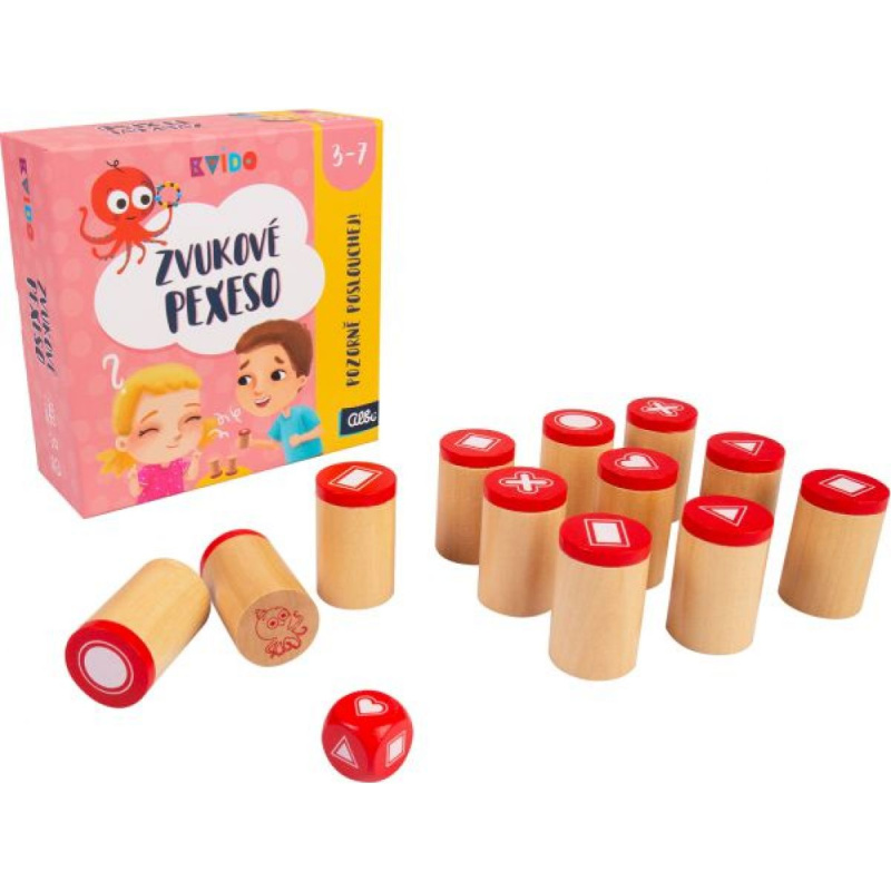 Zvukové pexeso Kvído