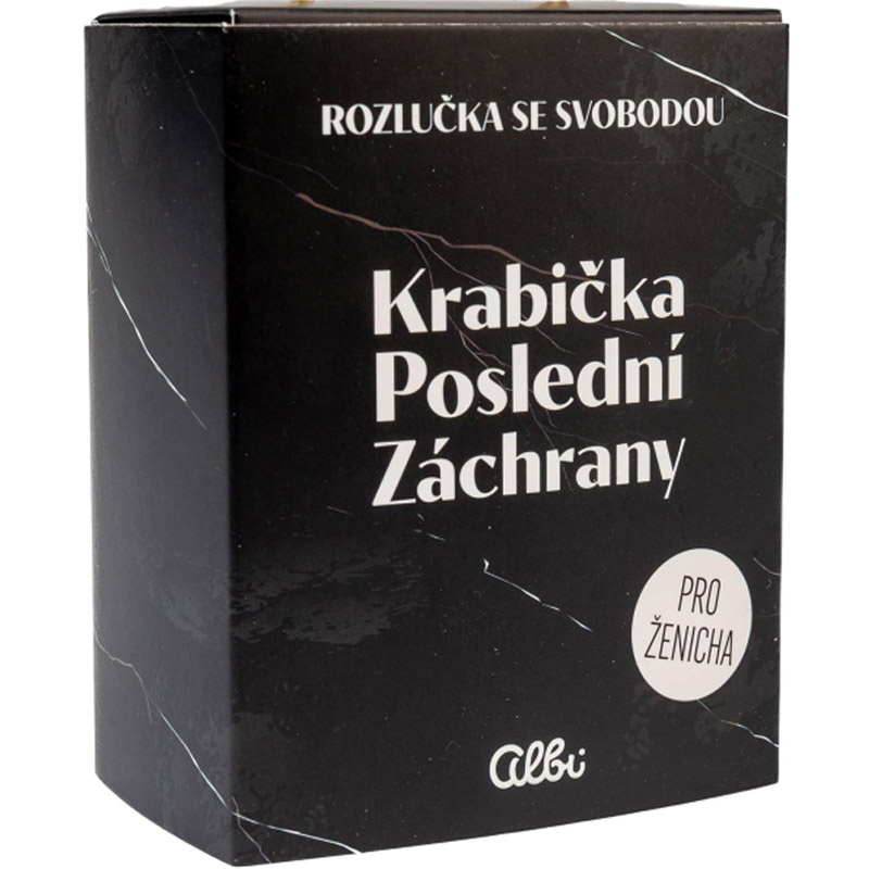 Krabička poslední záchrany - Ženich Albi