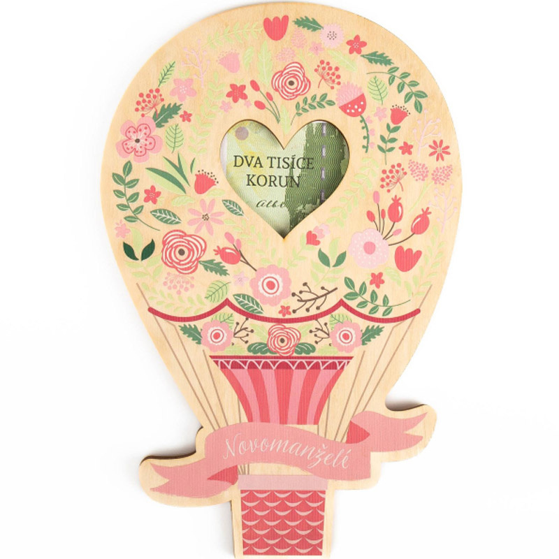 Svatební kapsa na peníze - Balón Albi