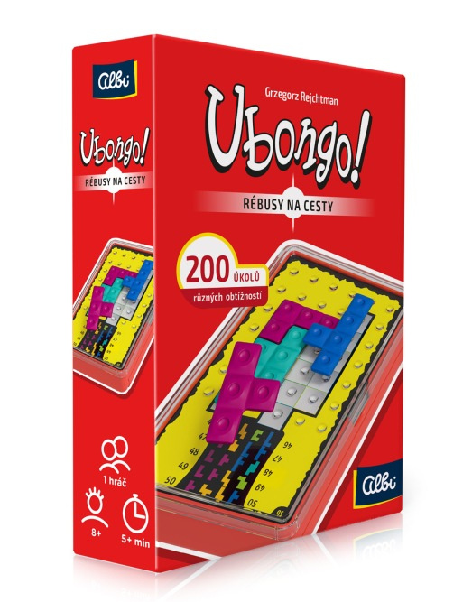 Ubongo - Rébusy na cesty - hra z kategorie Domino, hlavolamy