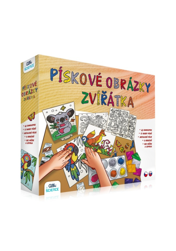 Albi Pískové obrázky Zvířátka