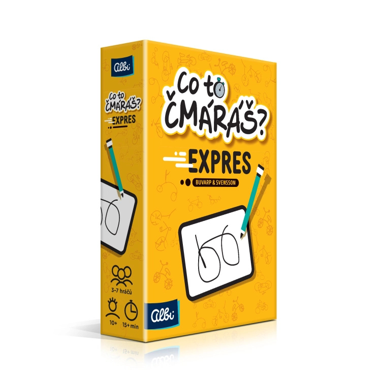 Co to čmáráš? Expres - hra z kategorie Party hry