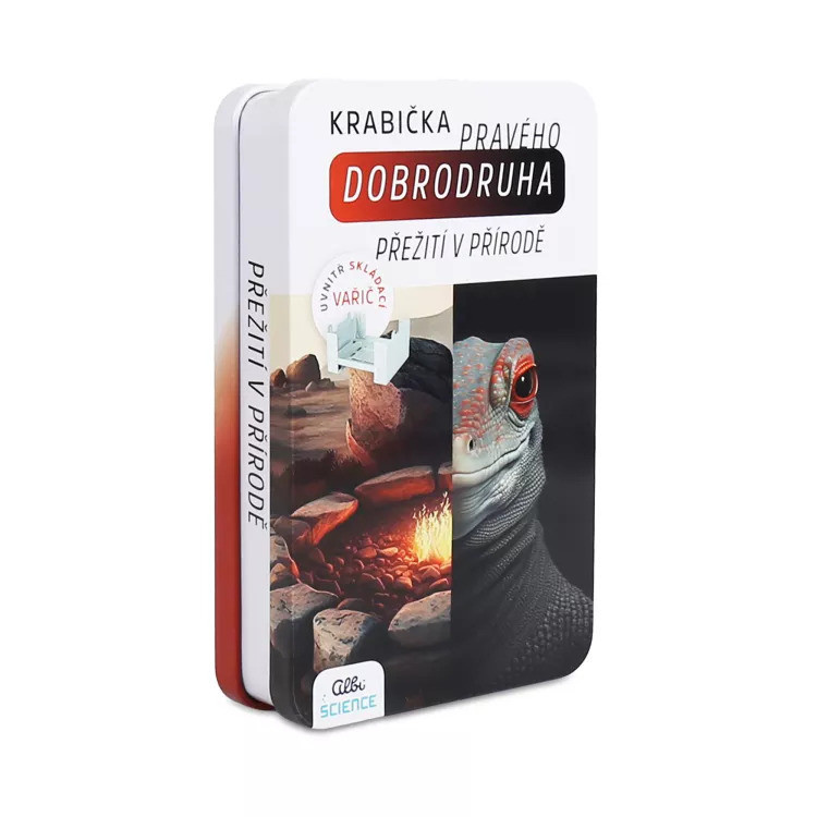 Krabička pravého dobrodruha - Přežití v přírodě ALBI