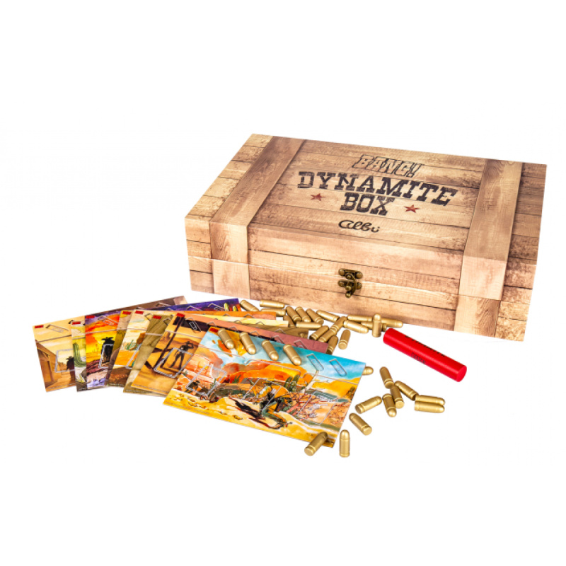 Bang! Dynamite Box - základní hra + 9 rozšíření + extra komponenty Albi