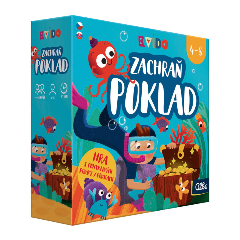 Albi Zachraň poklad Kvído
