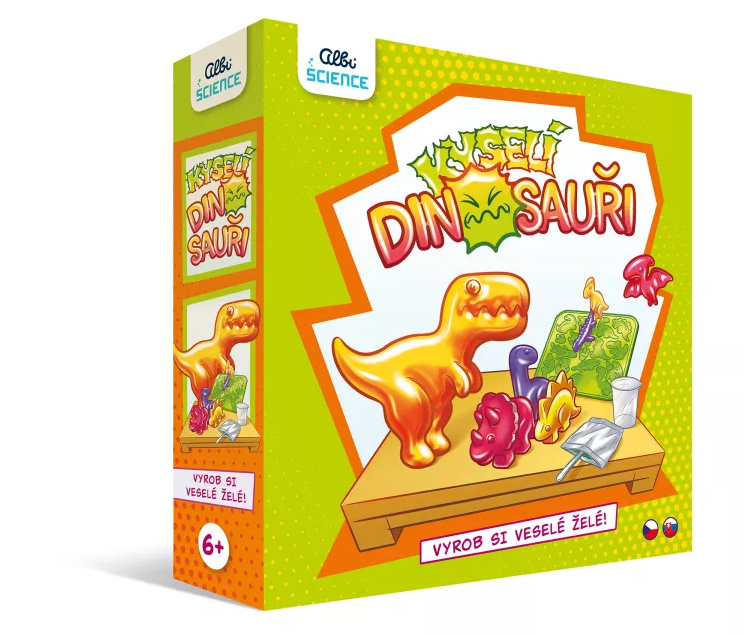 Kyselí dinosauři - sada na výrobu bonbonů