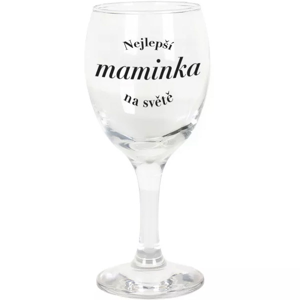 Vinná sklenice - Babička Albi