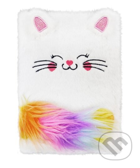 Veľký plyšový školský diár 2024/2025 Mačka