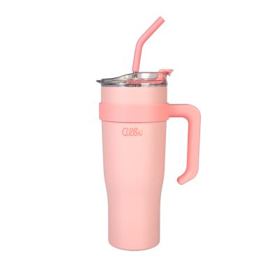 Albi nerezový termohrnek XXL 1,2 l růžový