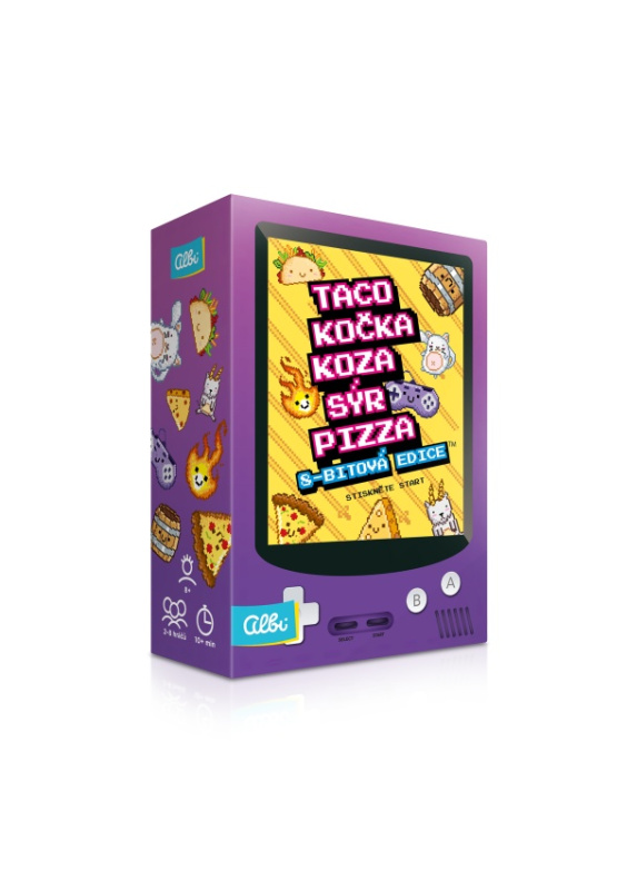Taco, kočka, koza, sýr, pizza: 8-bitová edice ALBI