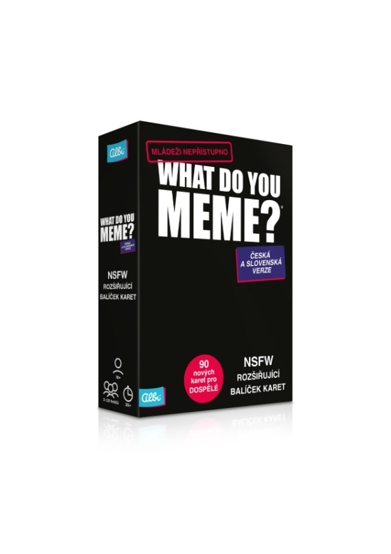 What Do You Meme - rozšíření Mládeži nepřístupno ALBI