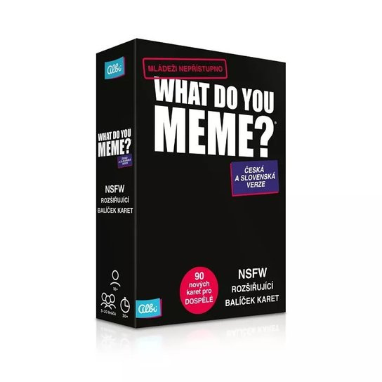 What Do You Meme - rozšíření Mládeži nepřístupno ALBI