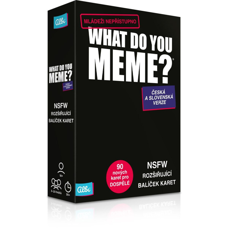 What Do You Meme - rozšíření Mládeži nepřístupno ALBI
