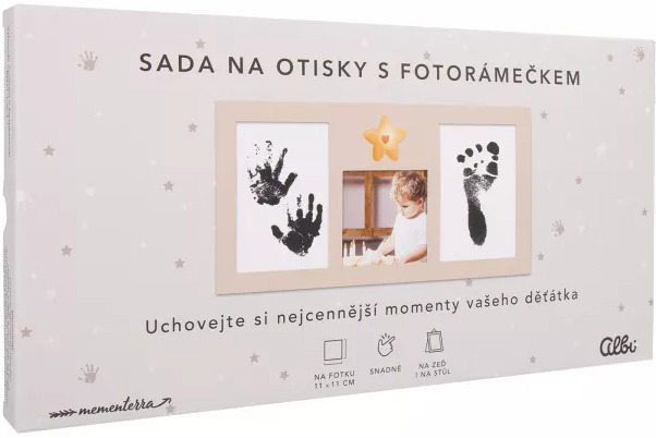 Dětský fotorámeček se sadou na otisky Albi