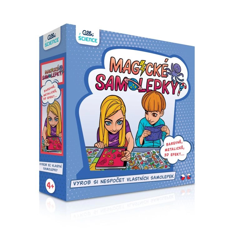 Magické samolepky - nový vizuál