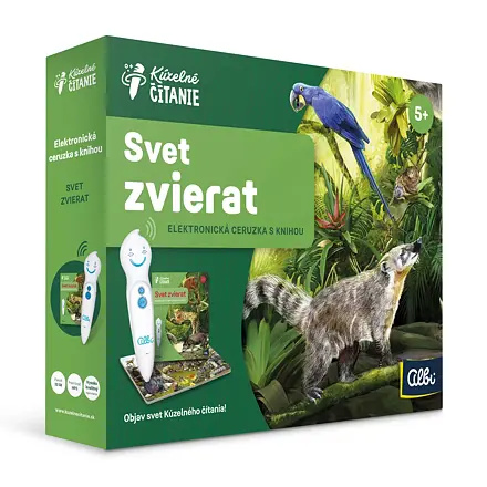 Albi Kouzelné čtení Svět zvířat + ceruzka 1.0 SK