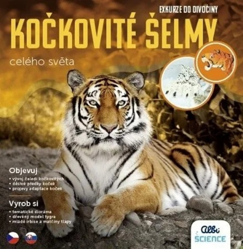 Exkurze do divočiny - Kočkovité šelmy celého světa ALBI