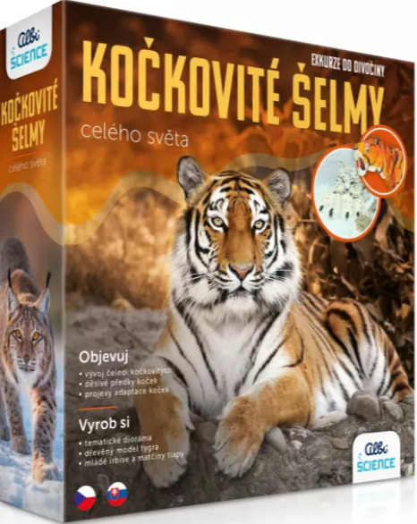 Exkurze do divočiny - Kočkovité šelmy celého světa ALBI