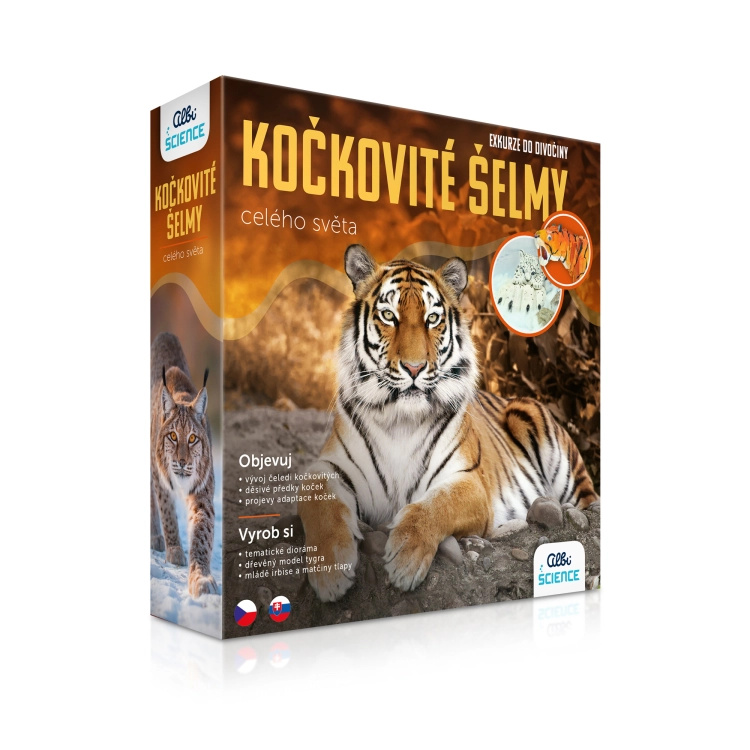 Exkurze do divočiny - Kočkovité šelmy celého světa ALBI