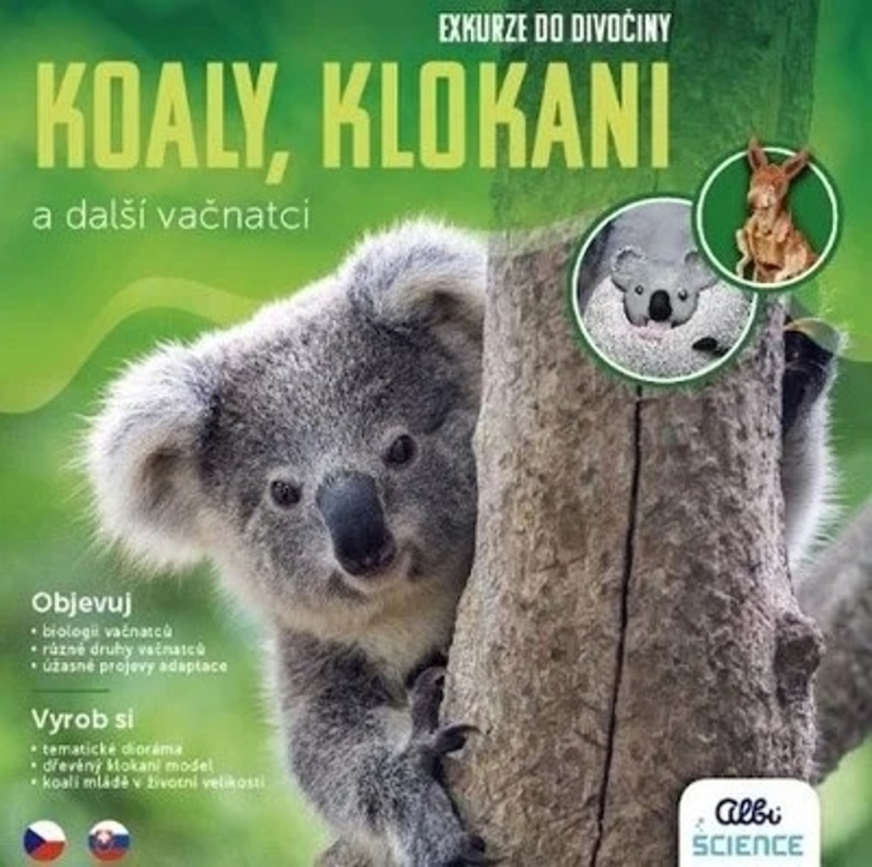 Exkurze do divočiny - Koaly, klokani a další vačnatci ALBI