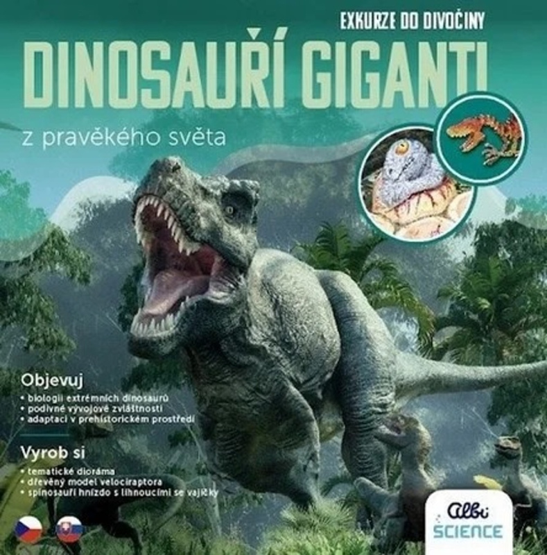 Exkurze do divočiny - Dinosauří giganti z pravěkého světa ALBI